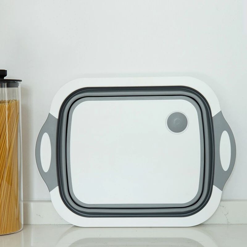 Vegetable Basket And Chopping Board.