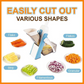 Multifunctional Vegetable Cutter Grater Chopper and Peeler