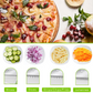 Multifunctional Vegetable Cutter Grater Chopper and Peeler